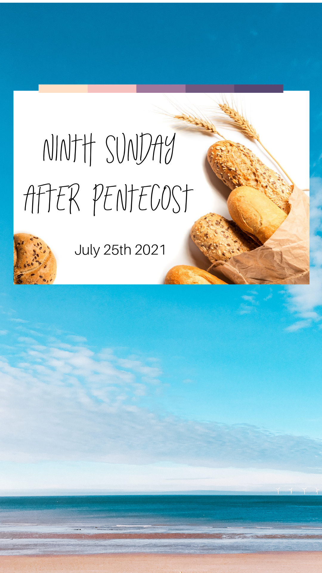 Ninth Sunday after Pentecost
