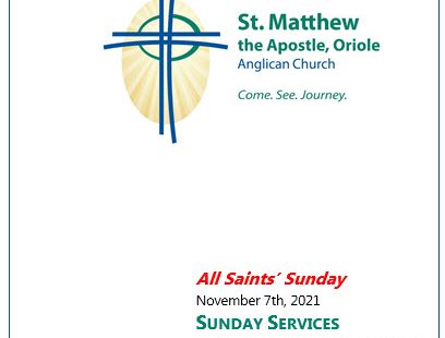 All Saints’ Sunday